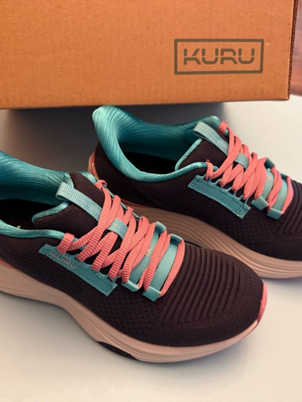 NIB KURU ATOM 2 Nightblue Teal Women’s Sneakers Size 7.5